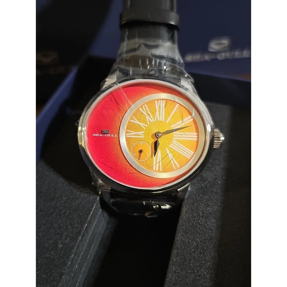 2025 Seagull ST17 Movement Automatic Mechanical Watch Transparent Case Back‎